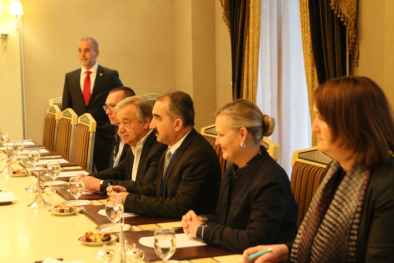 The Secretarty-General of the United Nations (UN) António Guterres met with the Kurdish Ezidi community leaders in Erbil, Kurdistan Region, March 31, 2017. (Photo: UNAMI)